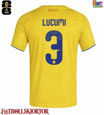 Colombia Jhon Lucumi #3 Hemmatröja VM 2026 Kortärmad